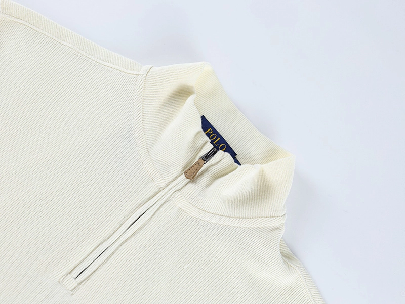 Navy Blue Half-Zip Sweater