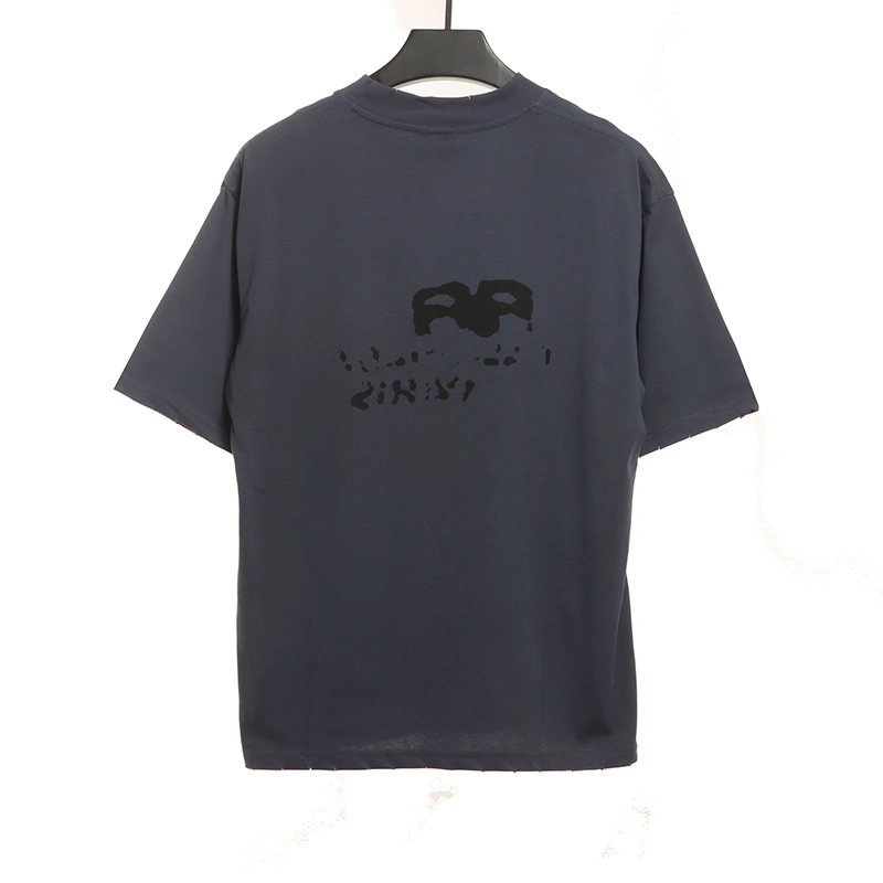 Balenc1 Hand Drawn BB Print T-Shirt Reps
