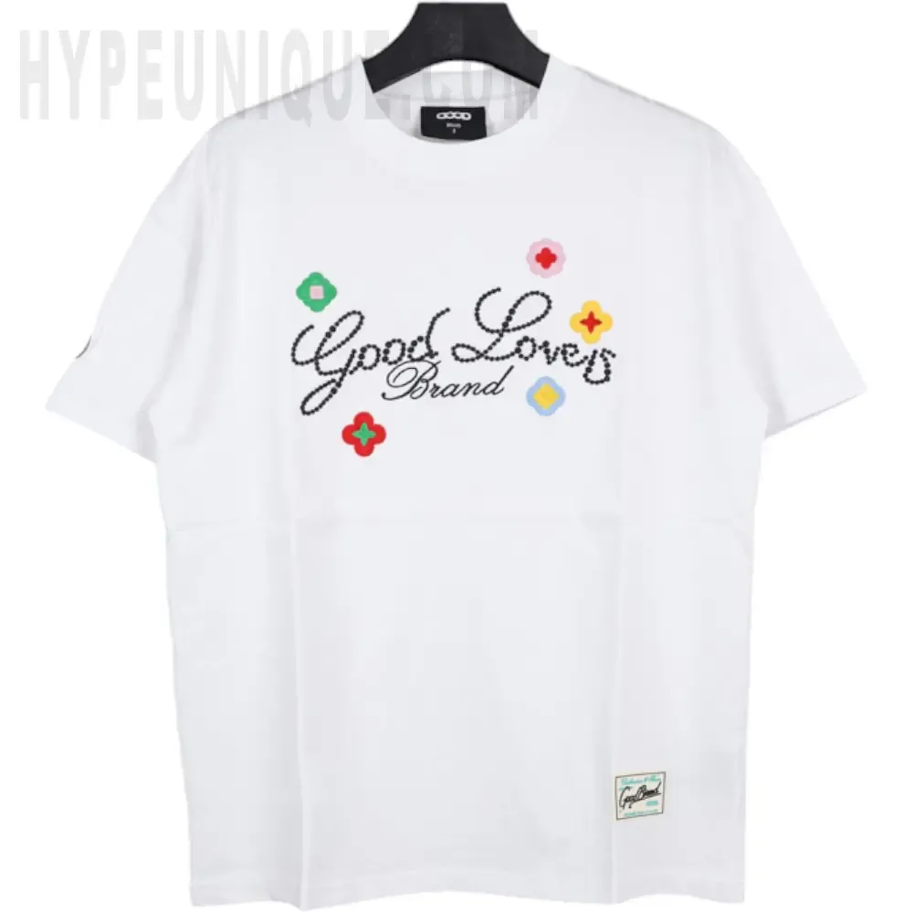 Good Loves 3D Embroidered Slogan T-Shirt