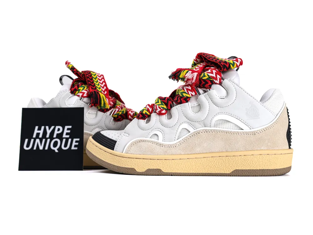 lanvln Curb Sneakers “White Black Gum”