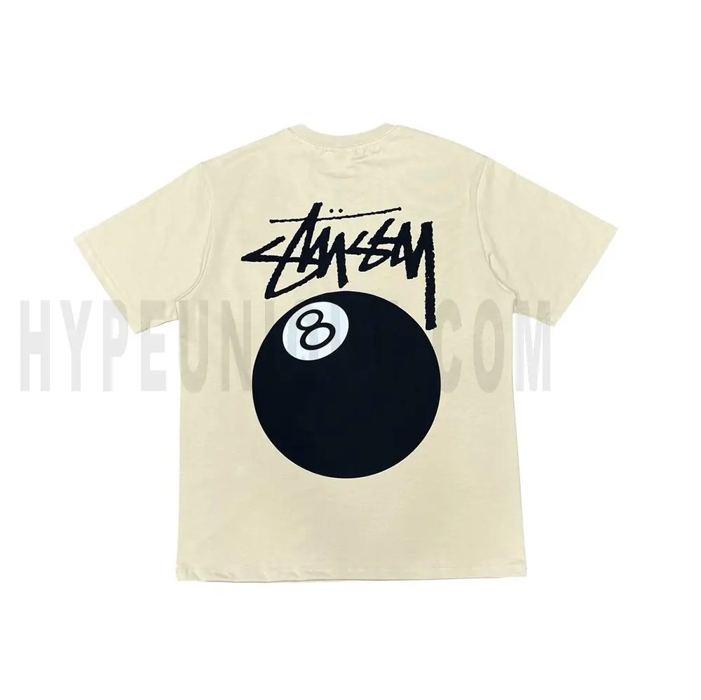 The back of the beige clothes