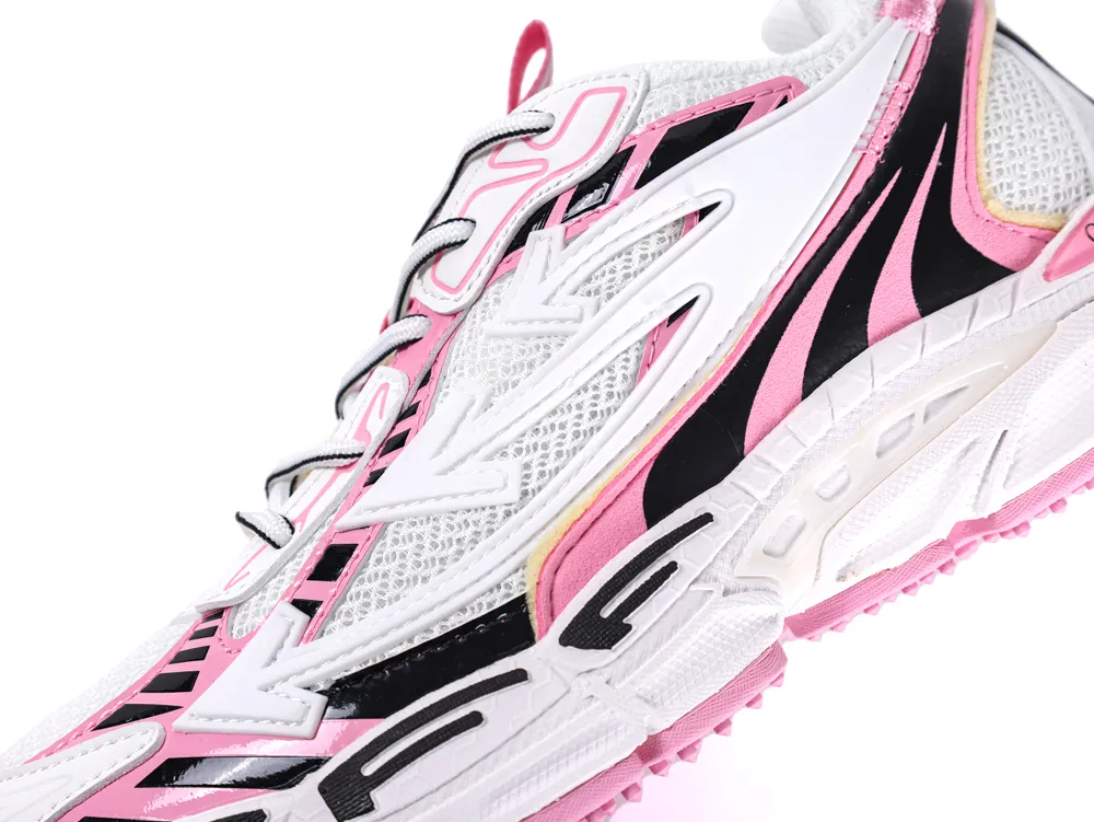 Off-White Be Right Back Sneakers White Soft Pink Side View