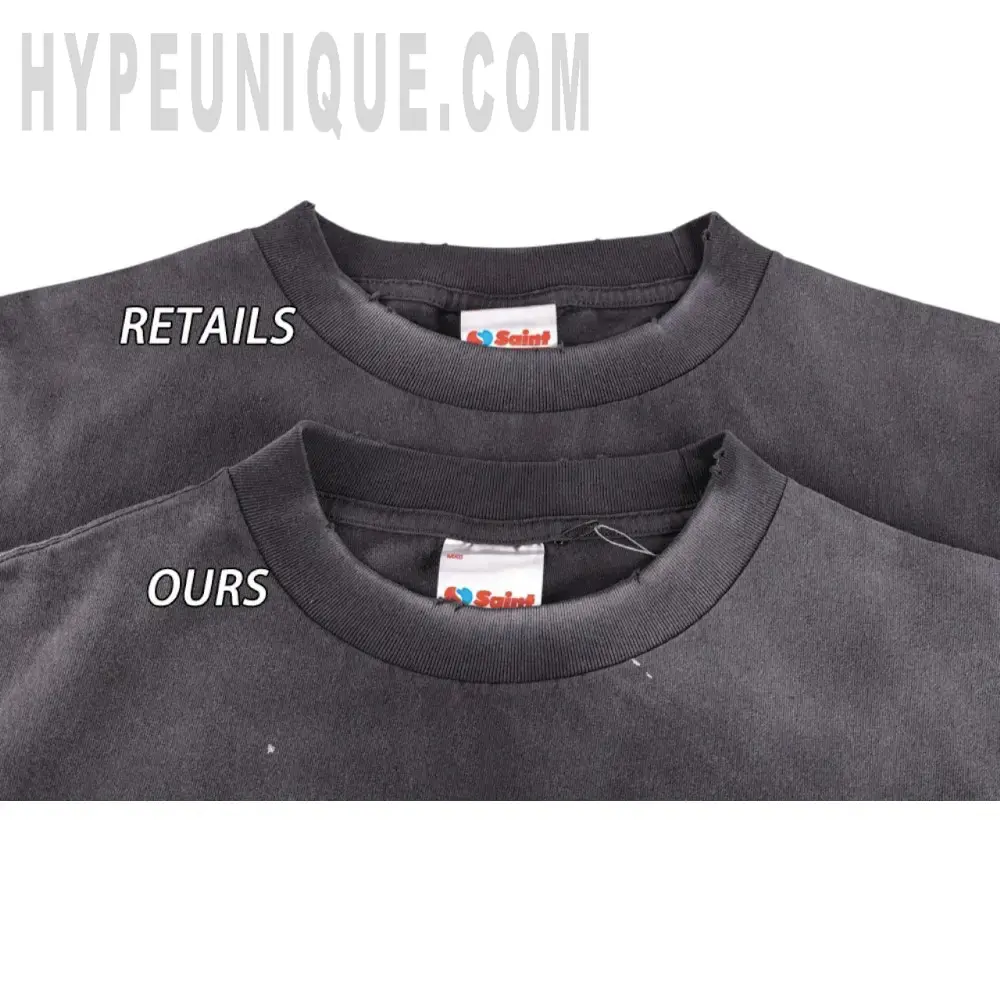 Close-up of the collar detail