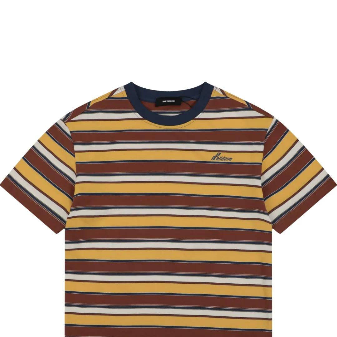 Well Done Vintage Stripe T-Shirt Details