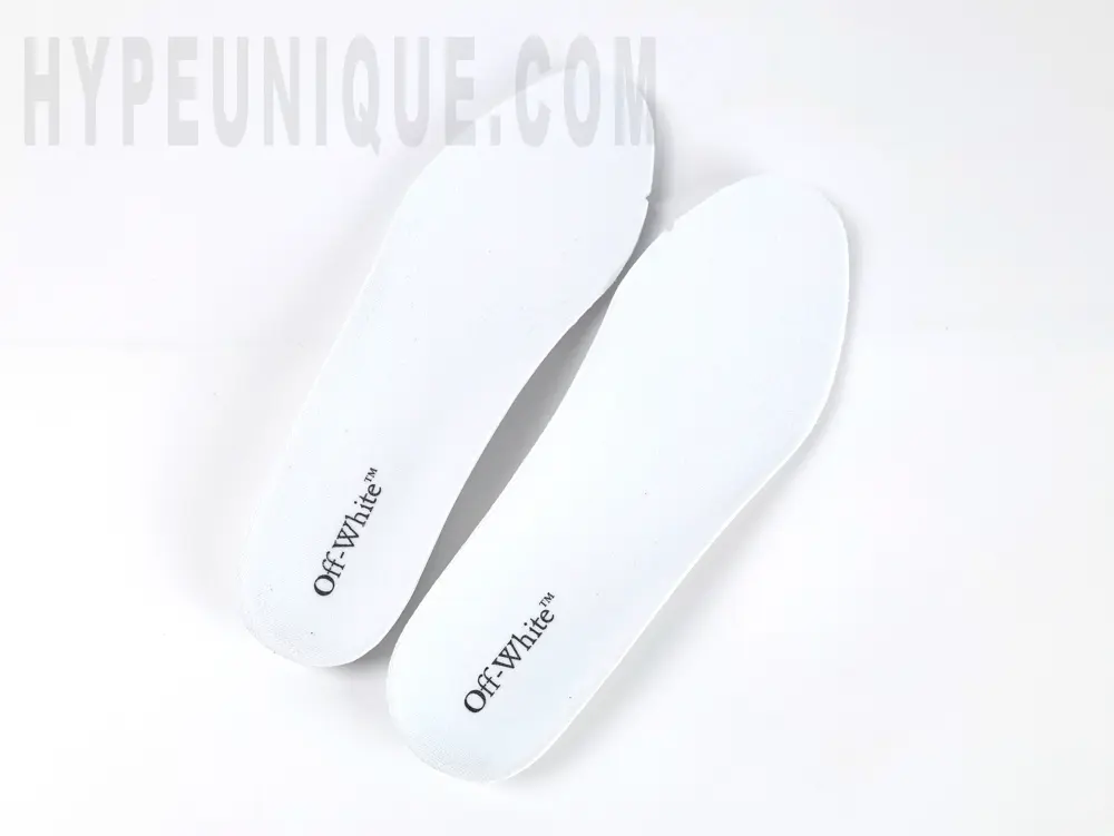the white insole