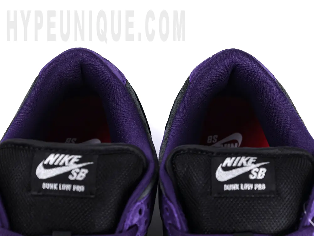the purple shoe mouth