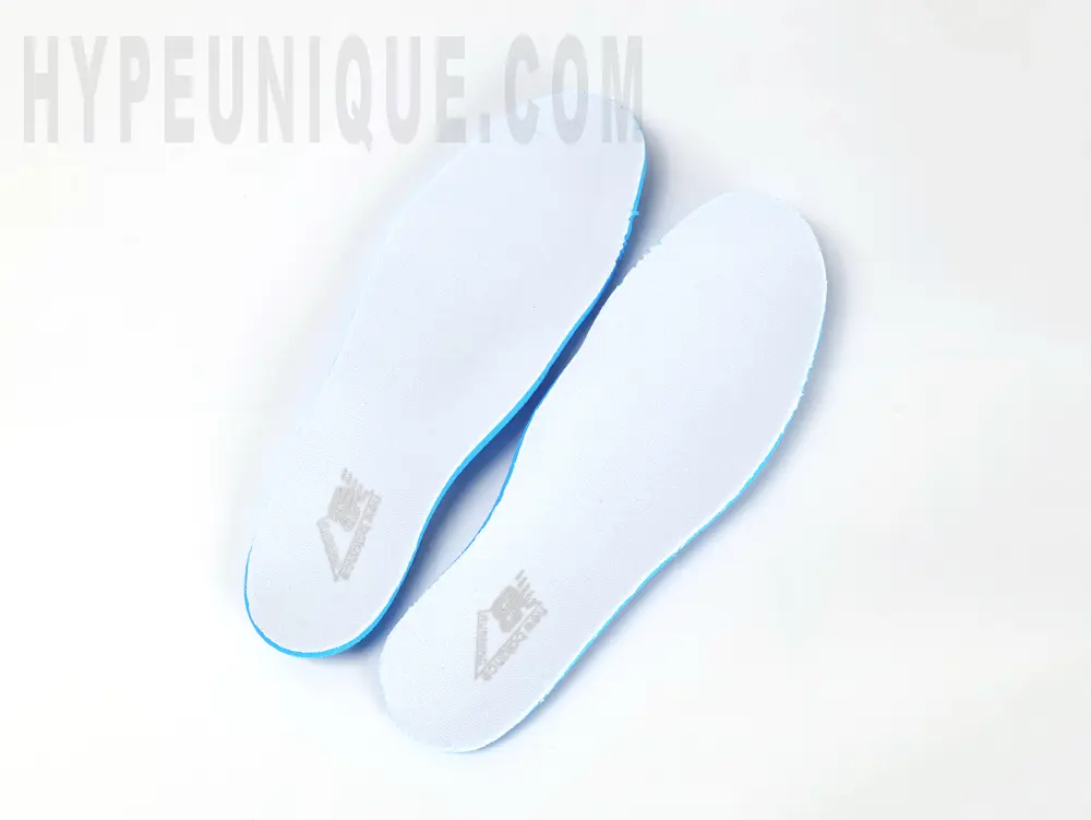 the white insole