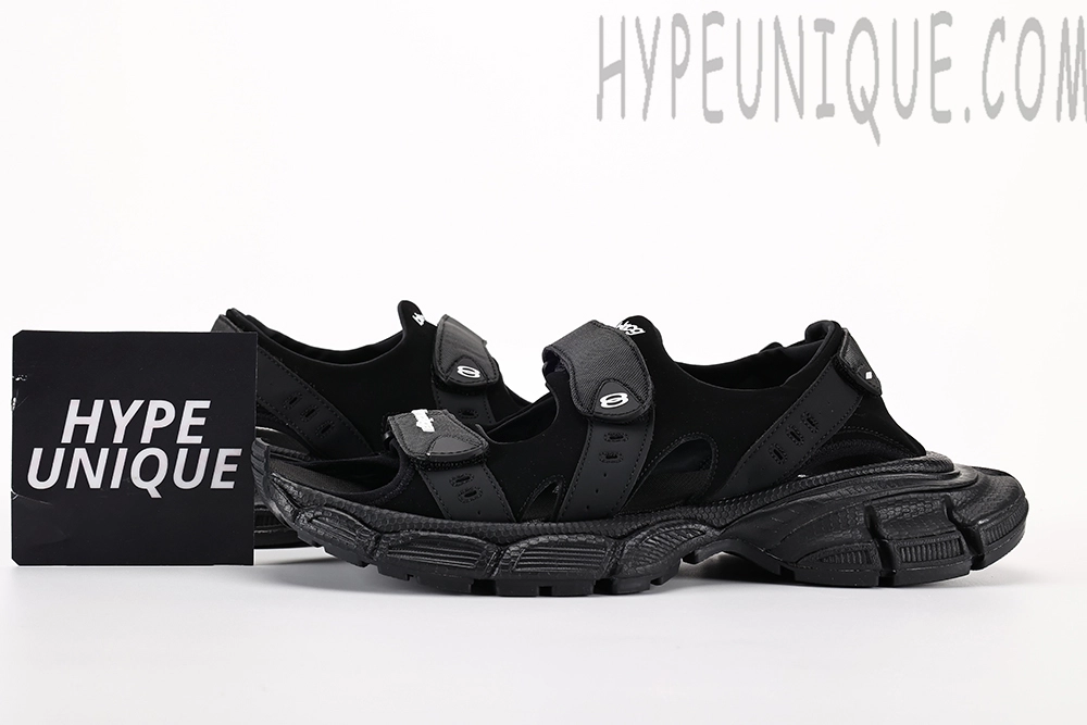 Men’s Black 3xl Sandals