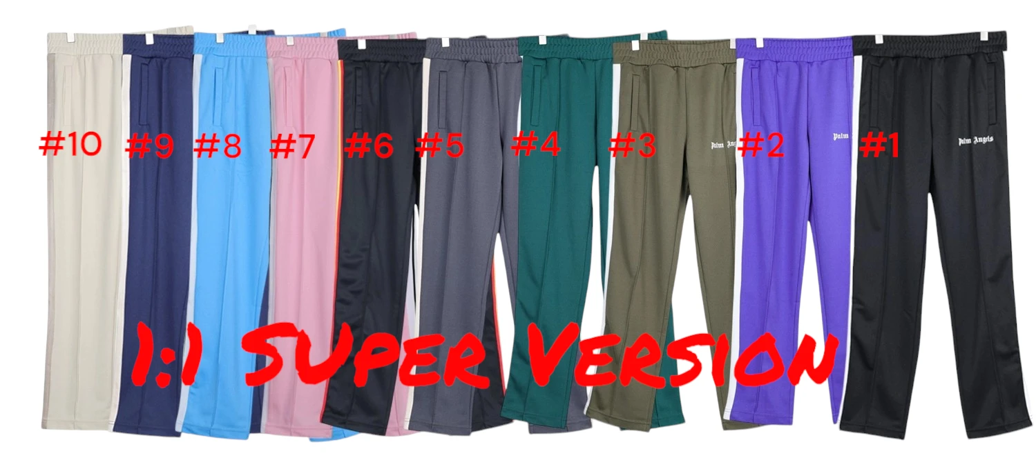 [1:1 Super version] PALM ANGELS CLASSIC TRACK PANTS REPS