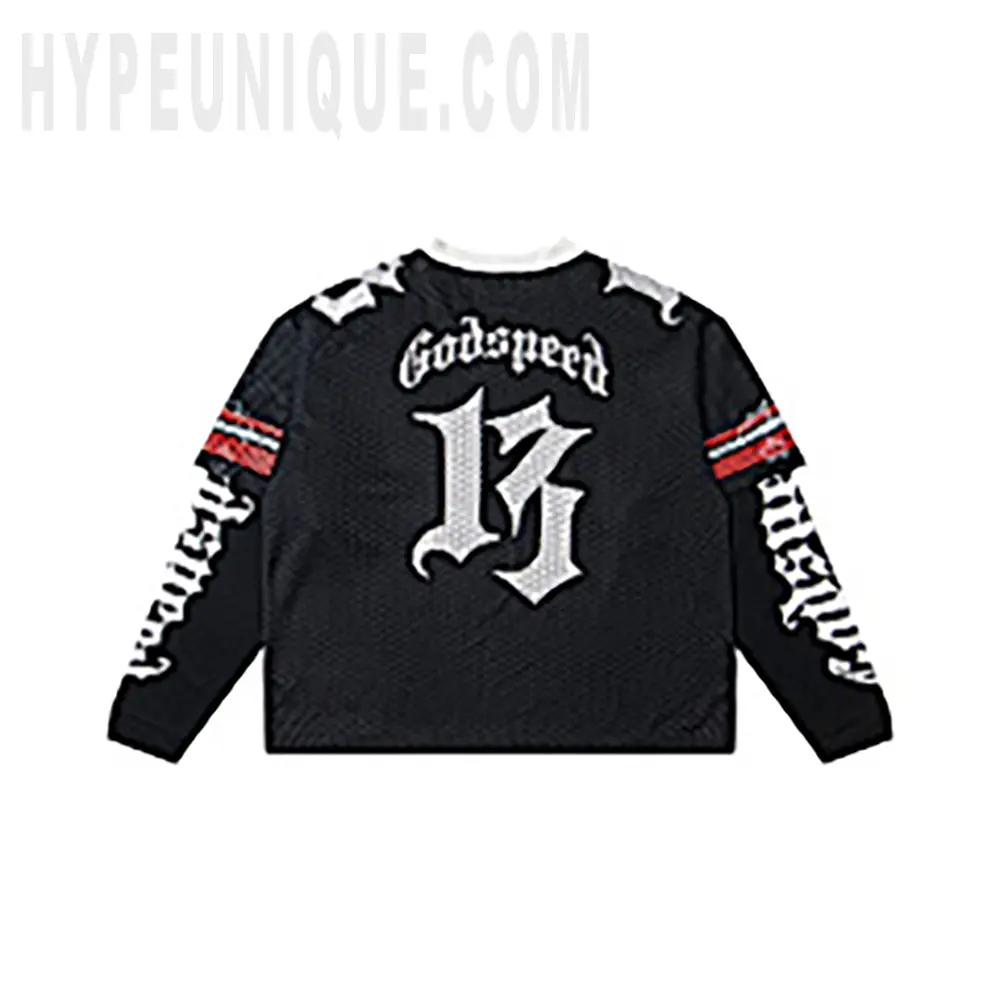 Godspeed Skull Mesh Jersey Shirt