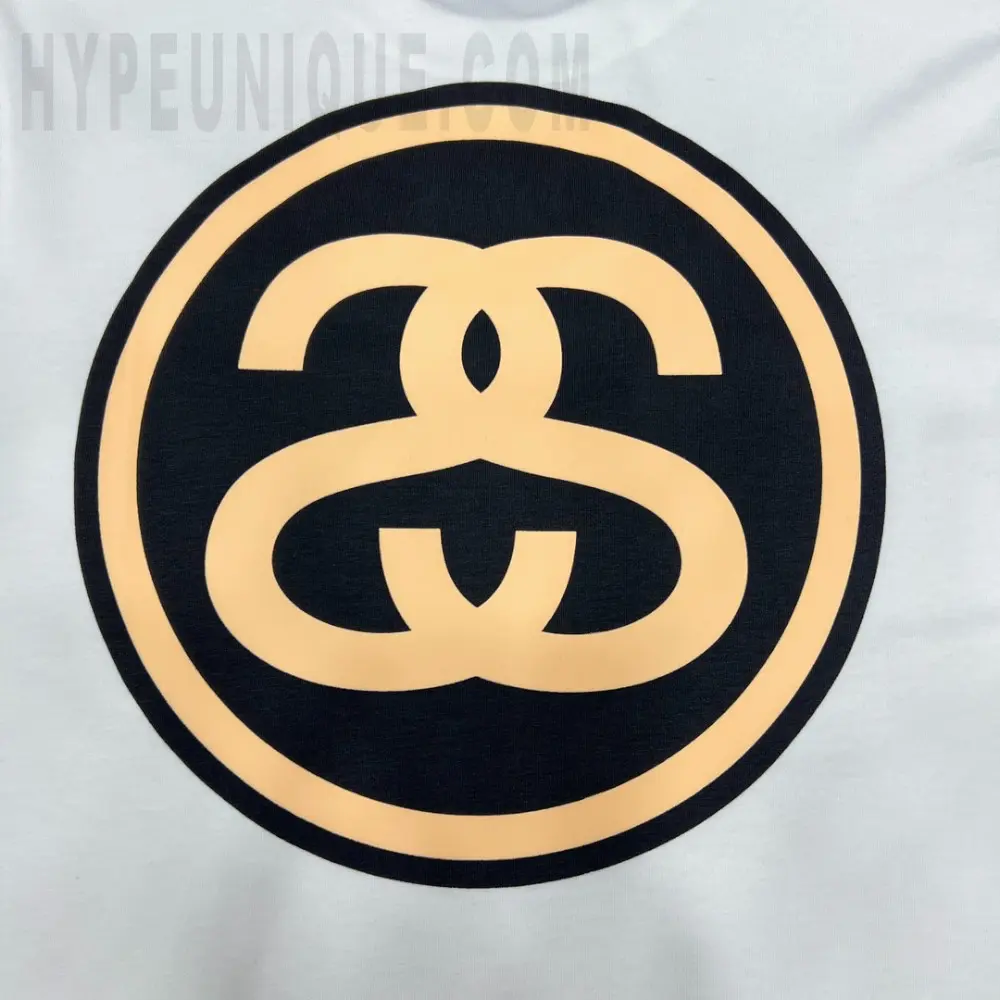 Printed graphic on the back of the garment