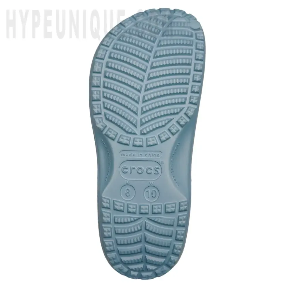 the blue outsole