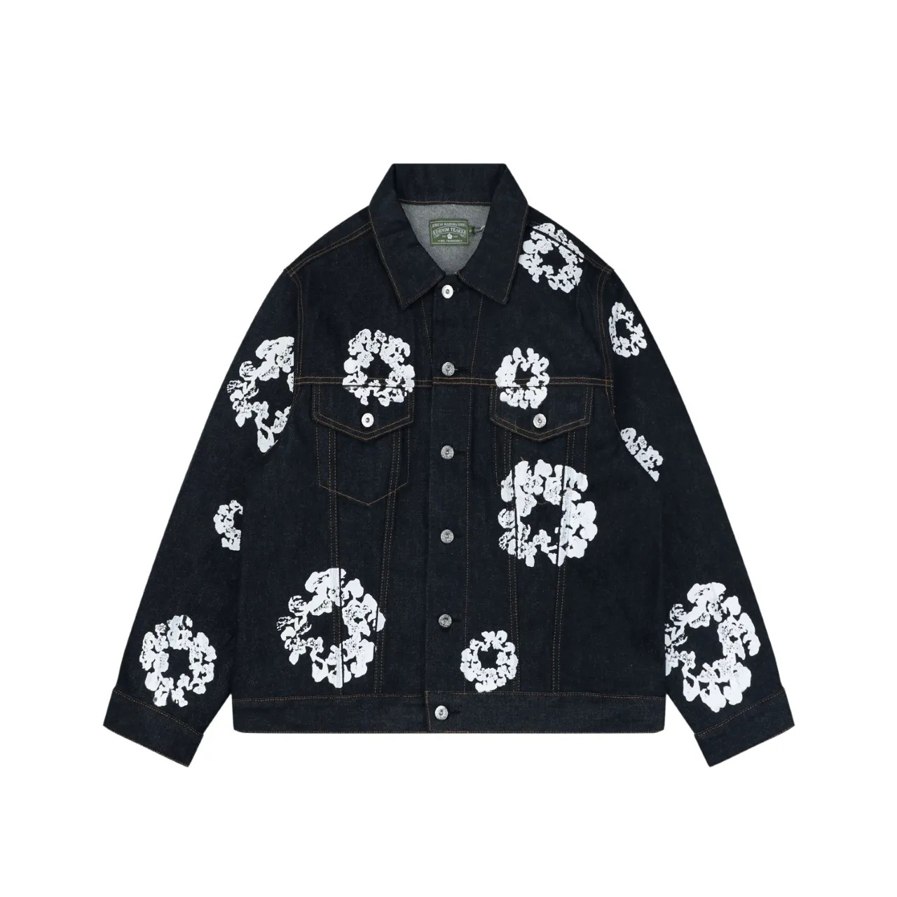 Denim Tears Cotton Wreath Selvedge Denim Jacket