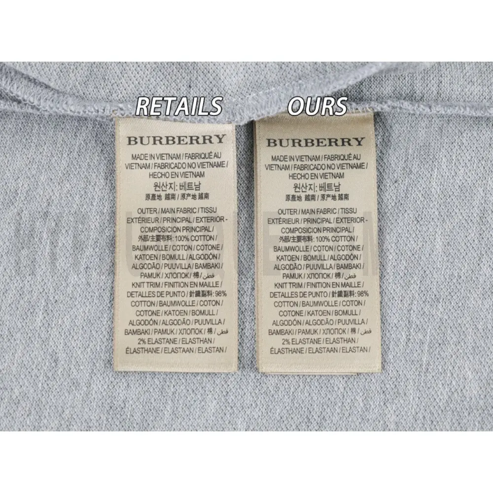 Washing Label Comparison Diagram