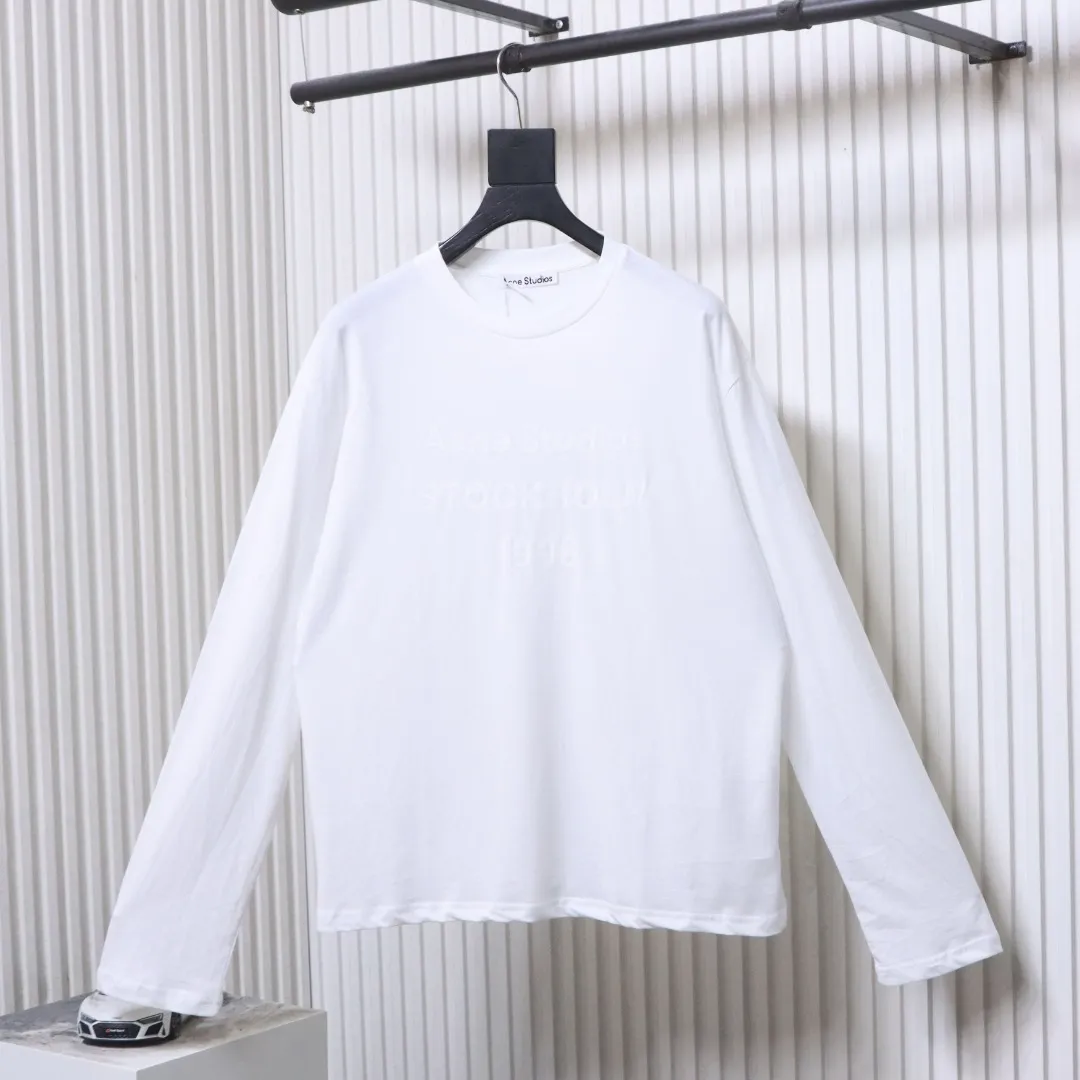 Acne 1996 Distressed Long-Sleeve Shirt