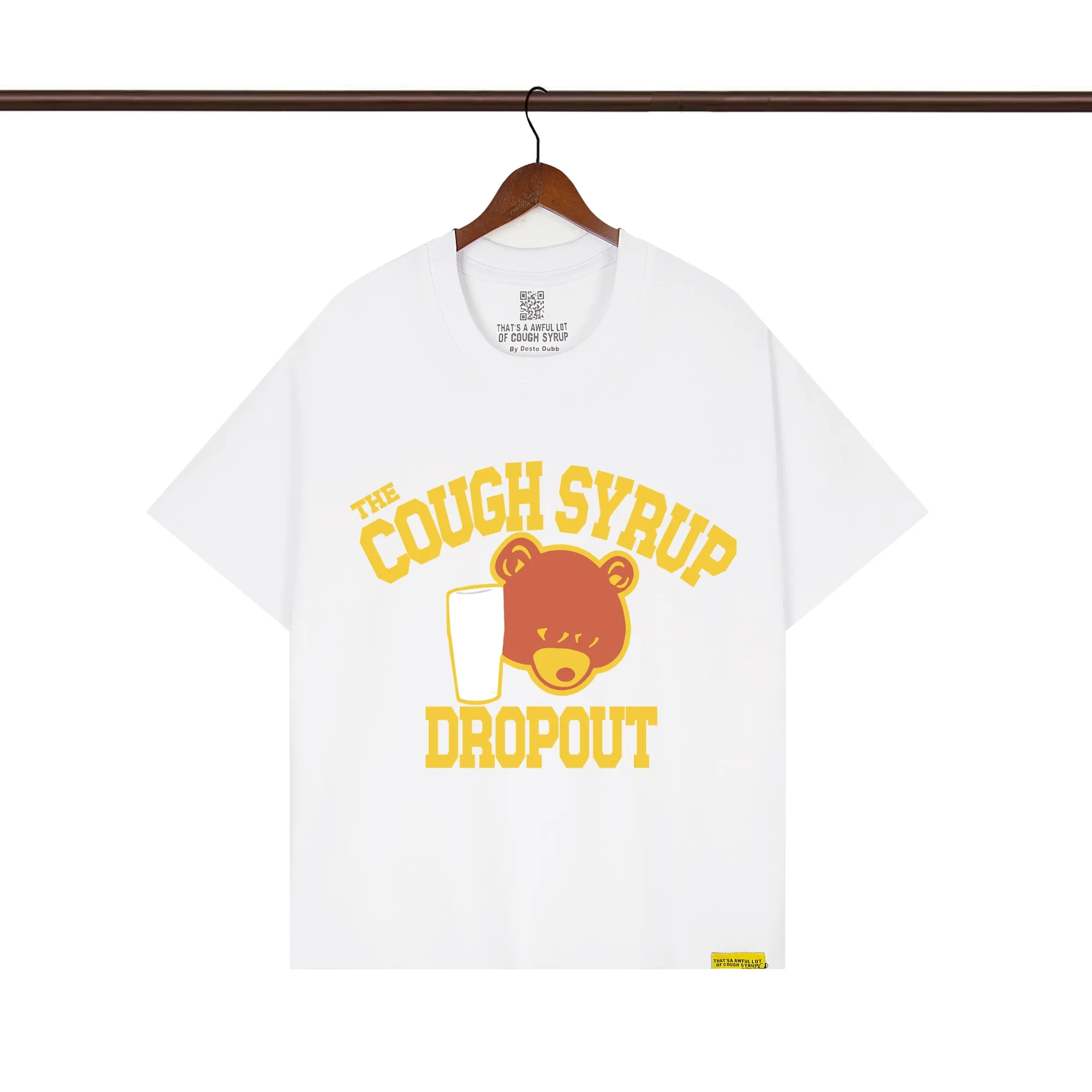 That’s A Awful Lot Of Cough Syrup Dropout Bear Graphic T-Shirt