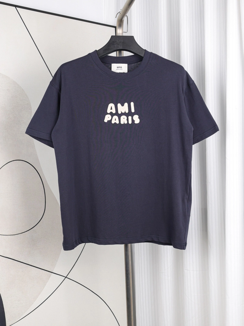 AMI Embroidered Logo T-Shirt