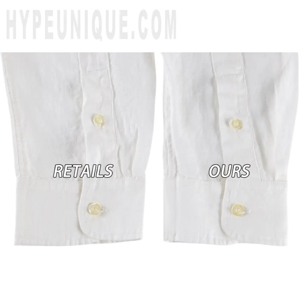 The sleeves of the clothes