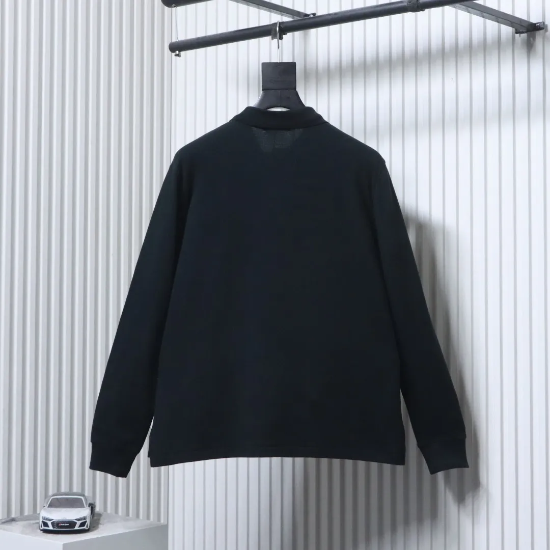 Back of RL Long Sleeve Polo Shirt