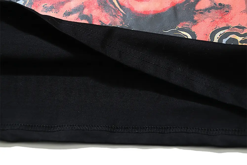 Precision cutting and sewing techniques in Shirt tail.