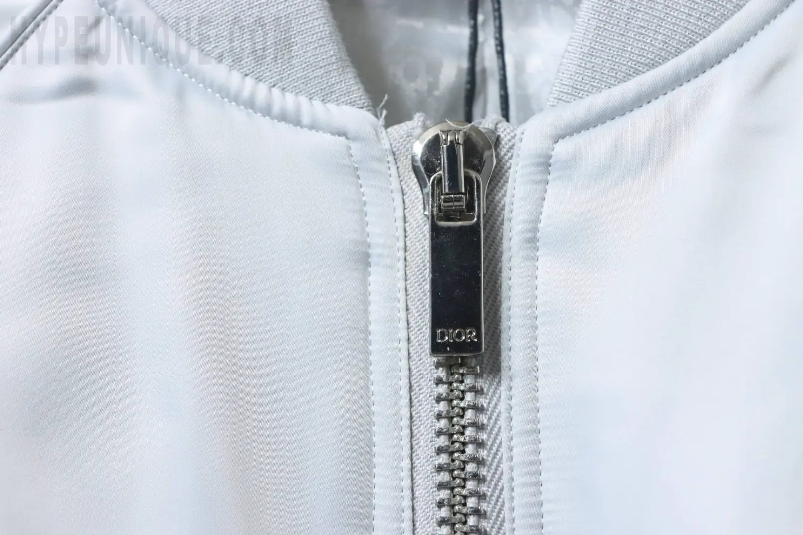 silver zipper