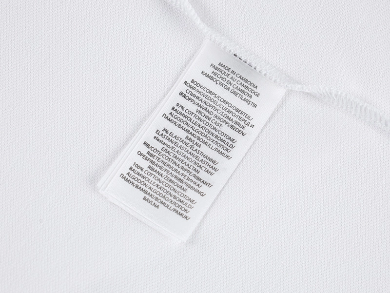 White Logo Polo