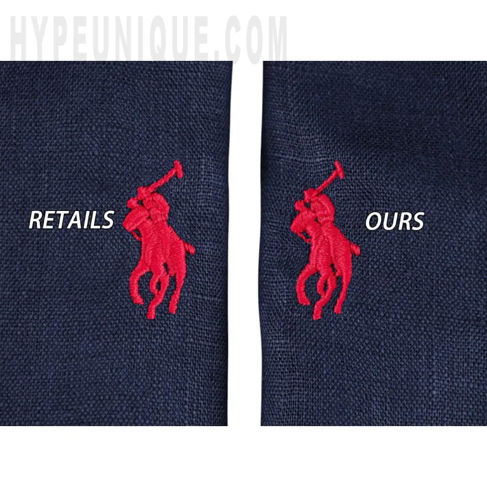 Embroidered graphic on the front of the garment