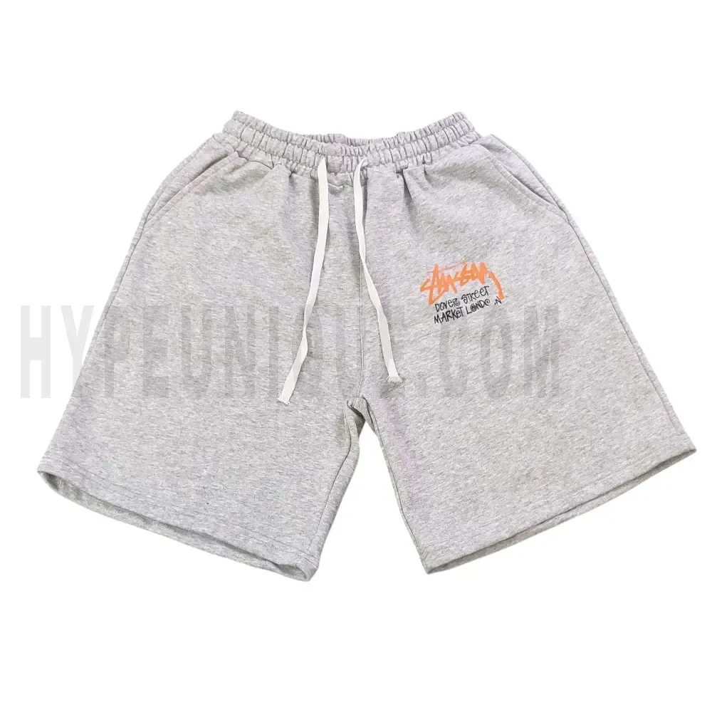 The front of the shorts