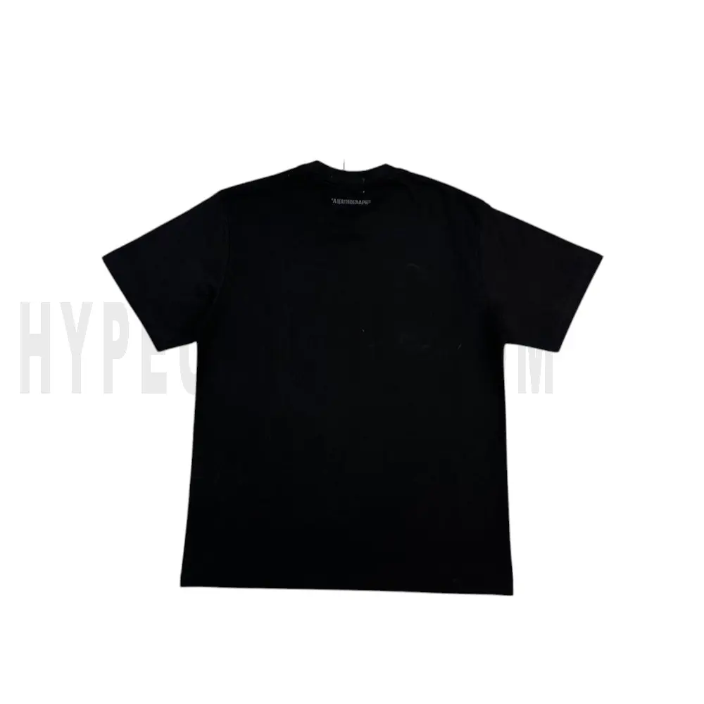 The back of the black clothes