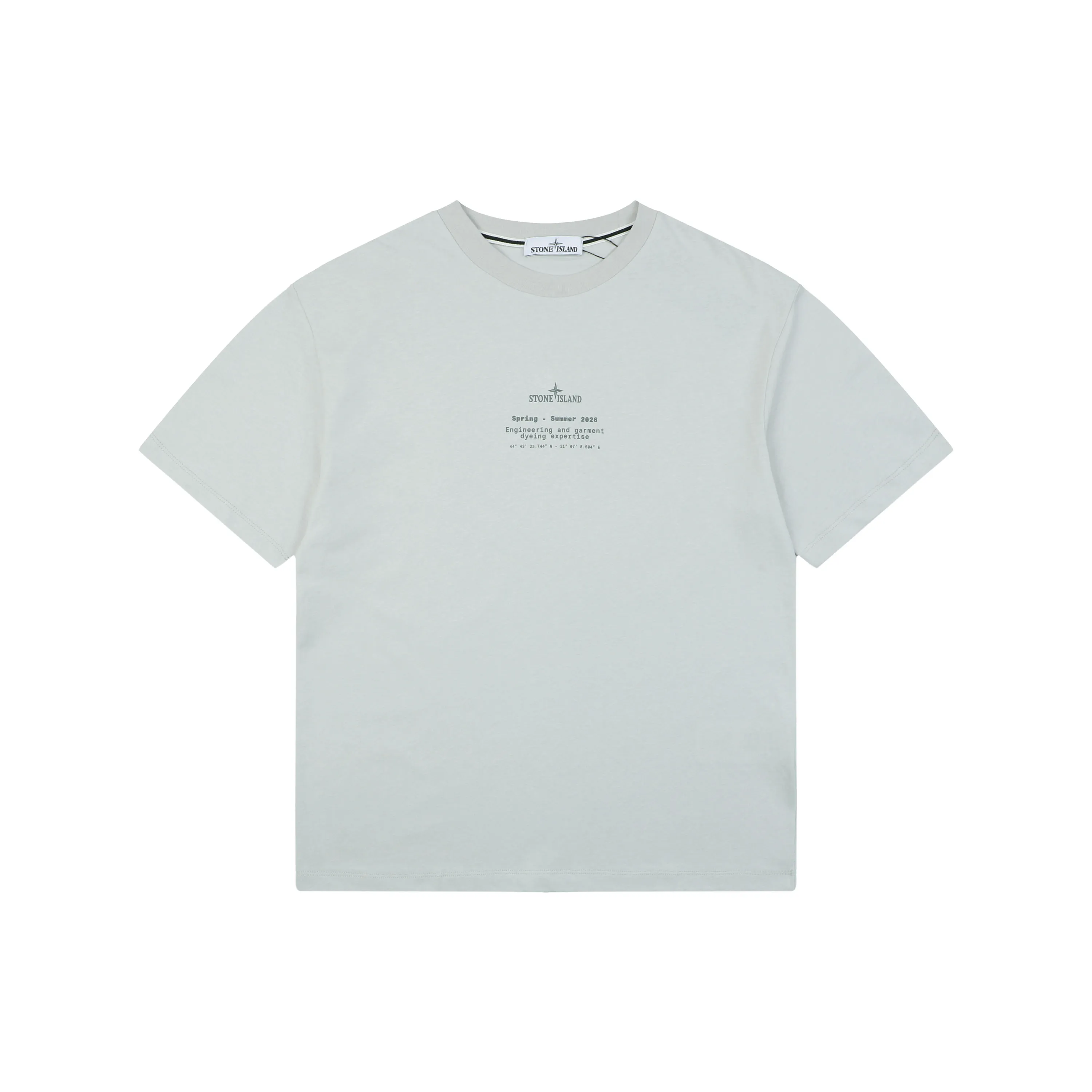 Compass Logo Graphic T-Shirt Color Gray