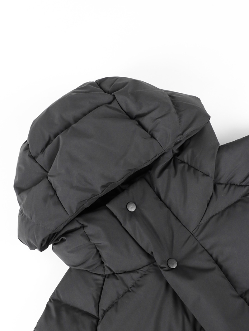 Wunder Puff 7-grid Hooded Down Jacket