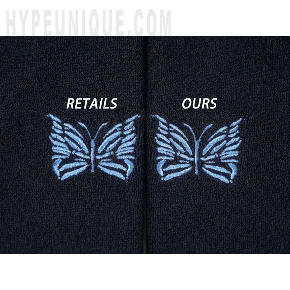 Embroidered graphic on the front of the garment