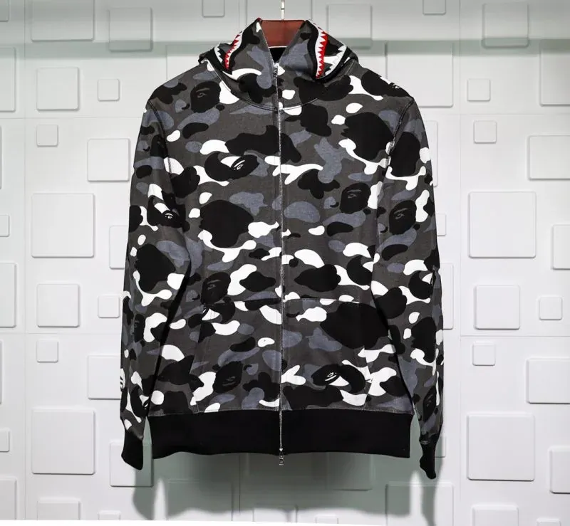 A BATHING APE BAPE SHARK 1ST CAMO HOODIE REPLICA