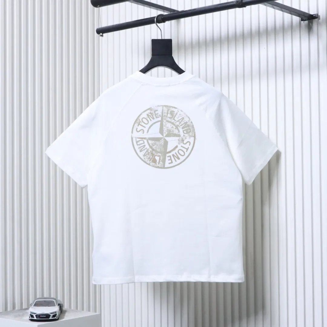 Back of 3M Reflective Compass Logo T-Shirt