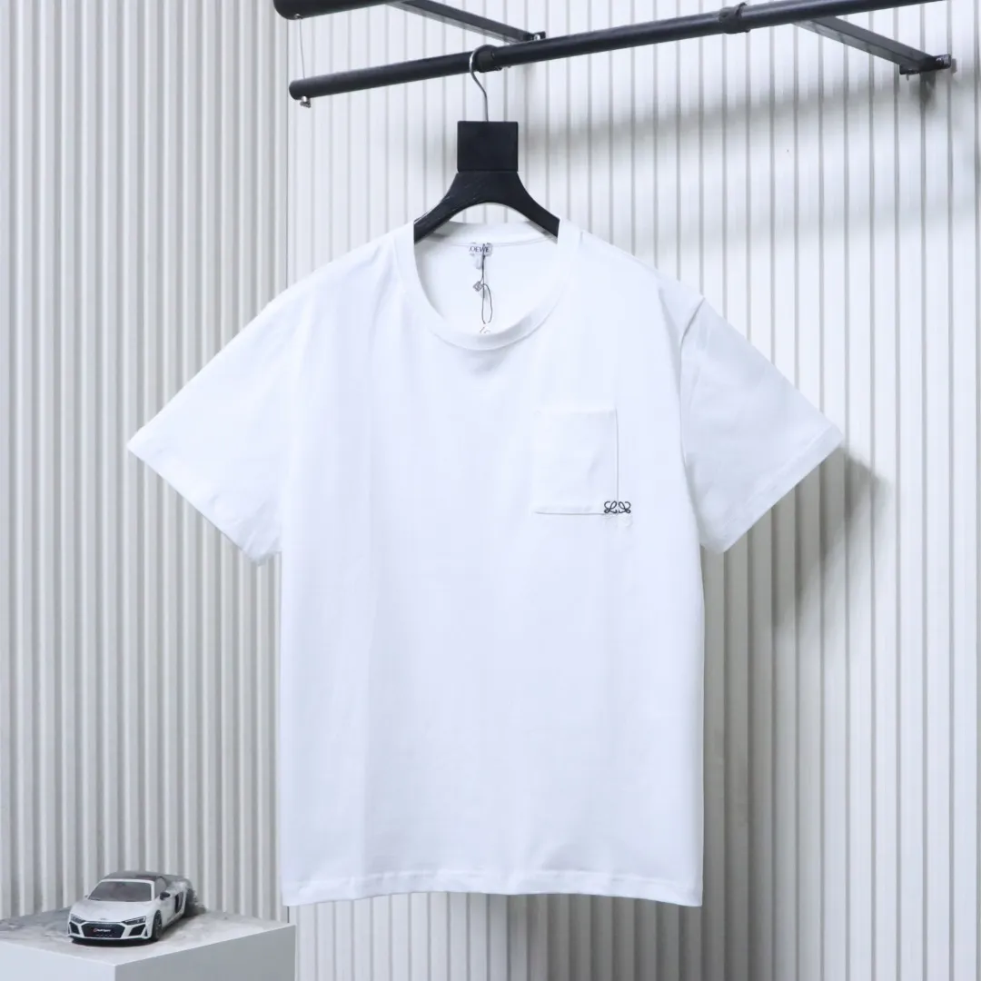 Pocket Embroidered Logo T-Shirt