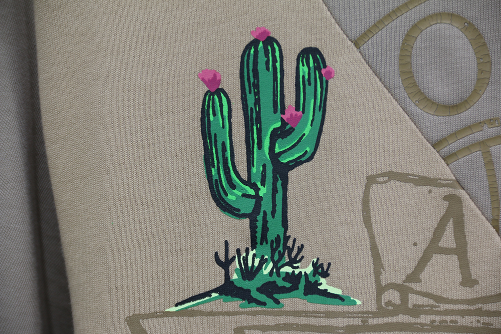 Travis Scott Cactus Jack x Jordan T-Shirt Khaki/Desert Replica