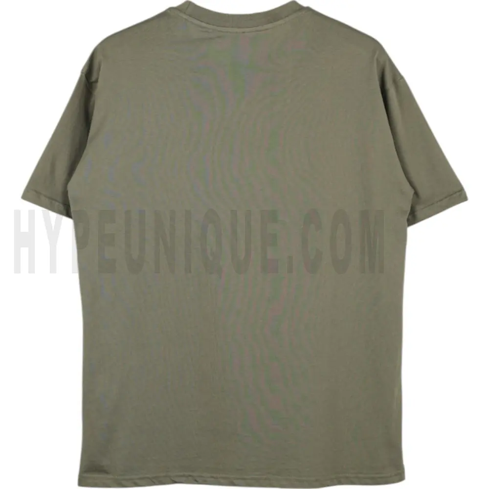The back of the green clothes