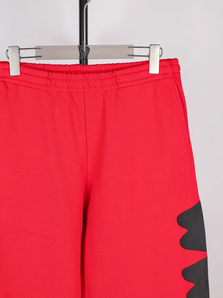 At the waistband