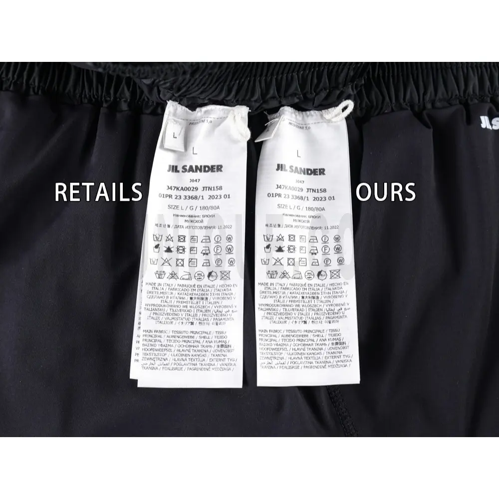 Washing Label Comparison Diagram