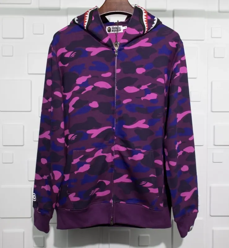 A Bathing Ape Bape Shark 1st Camo Hoodie [5 Colorway] Replica