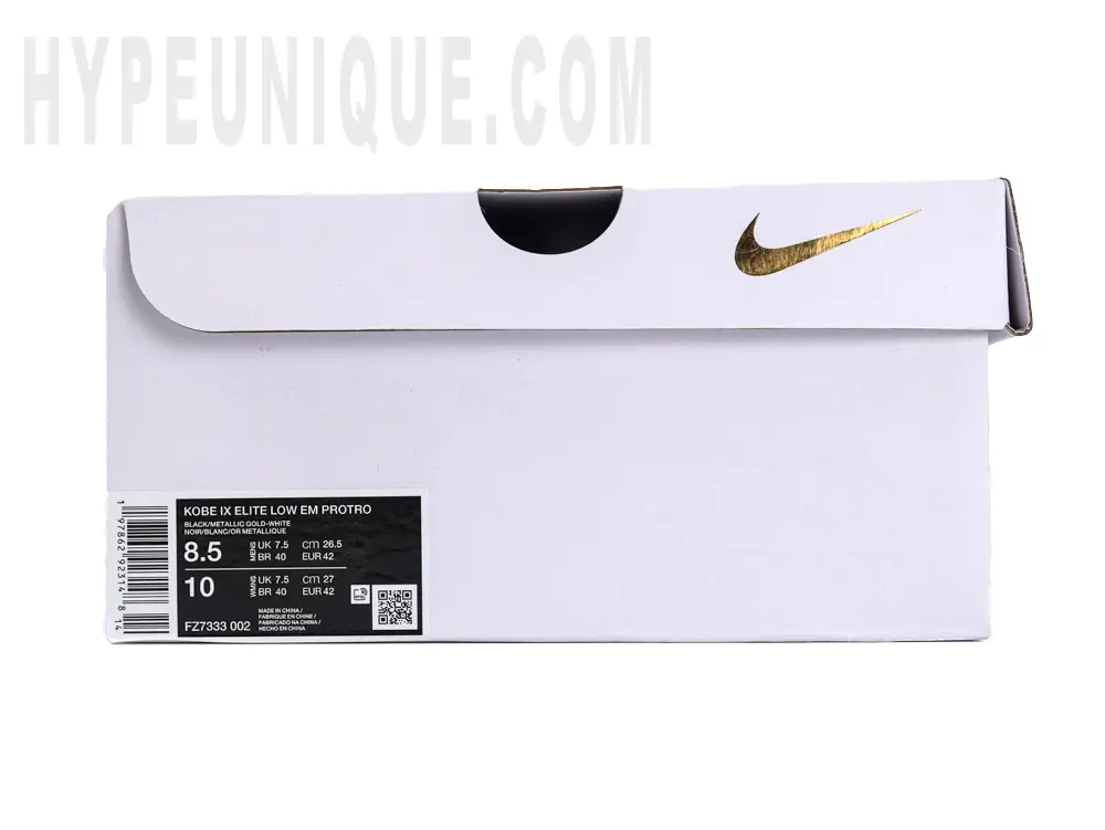 the white shoe box