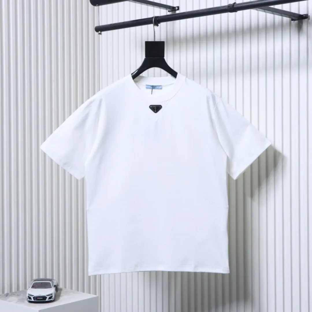 Metal Triangle Logo Pocket T-Shirt