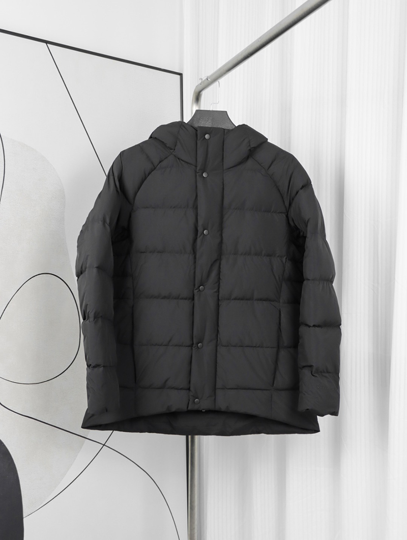 Wunder Puff 7-grid Hooded Down Jacket