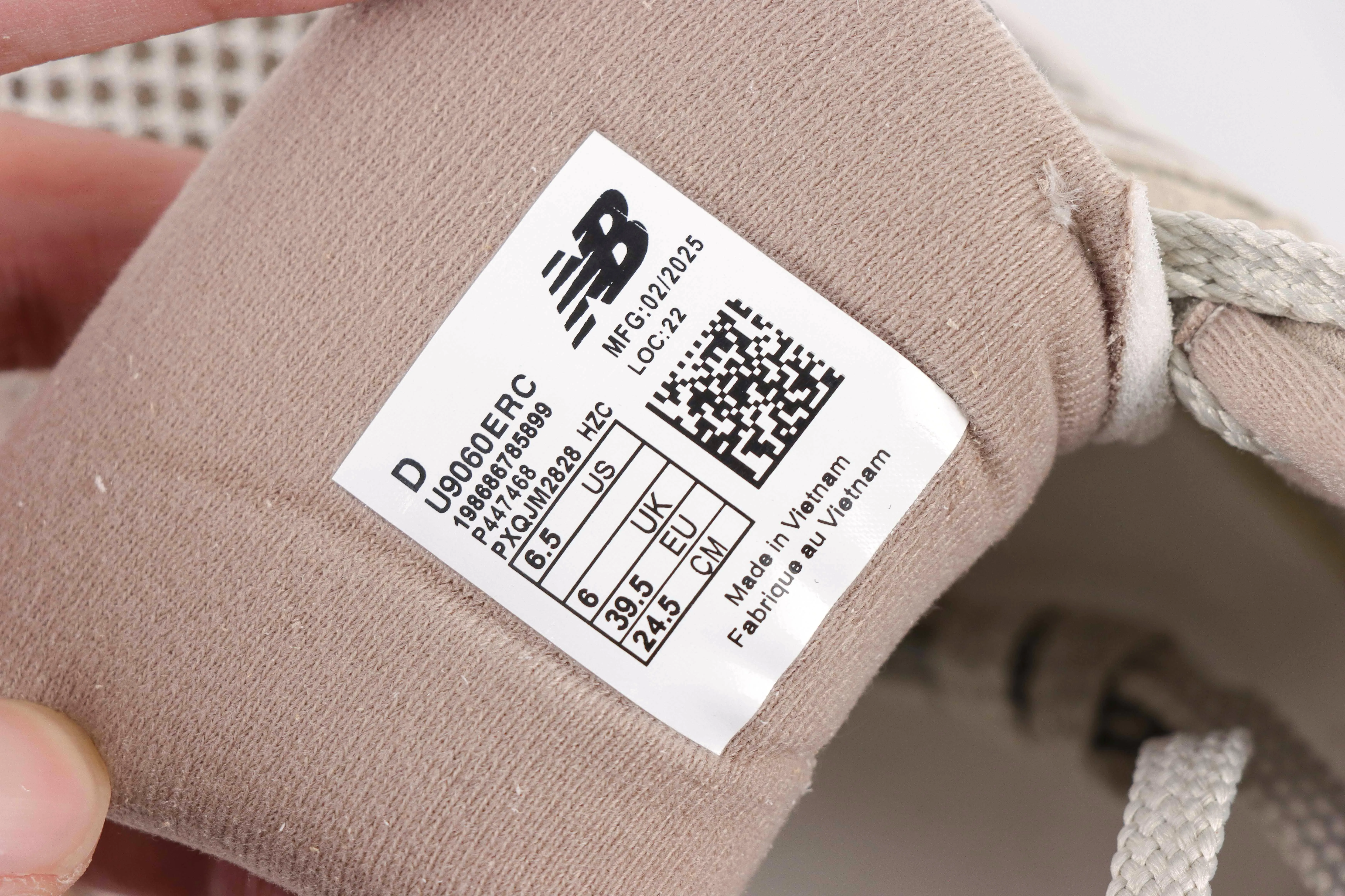 Size Label