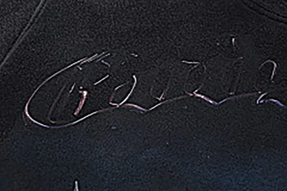 Printed graphic on the front of the clothes