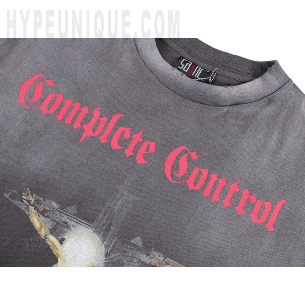 Printed graphic on the front of the garment