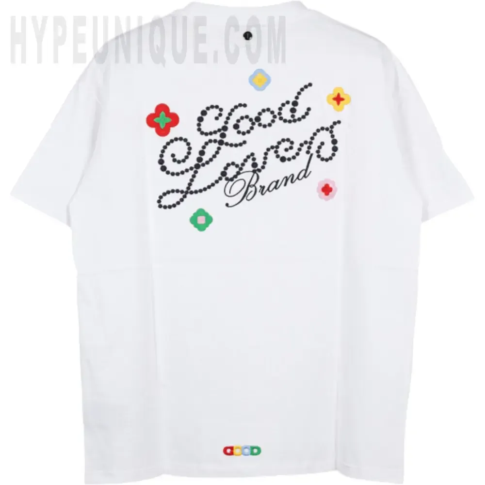 Good Loves 3D Embroidered Slogan T-Shirt