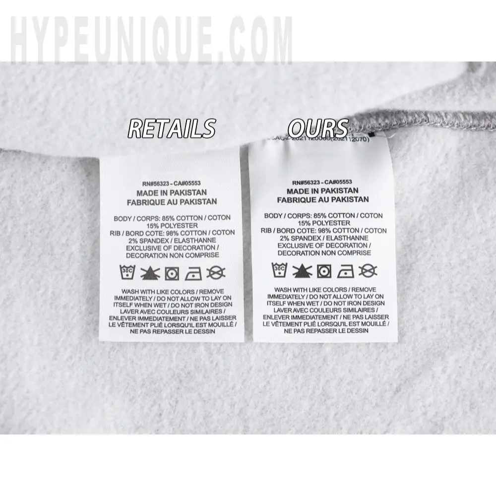 Wash Label