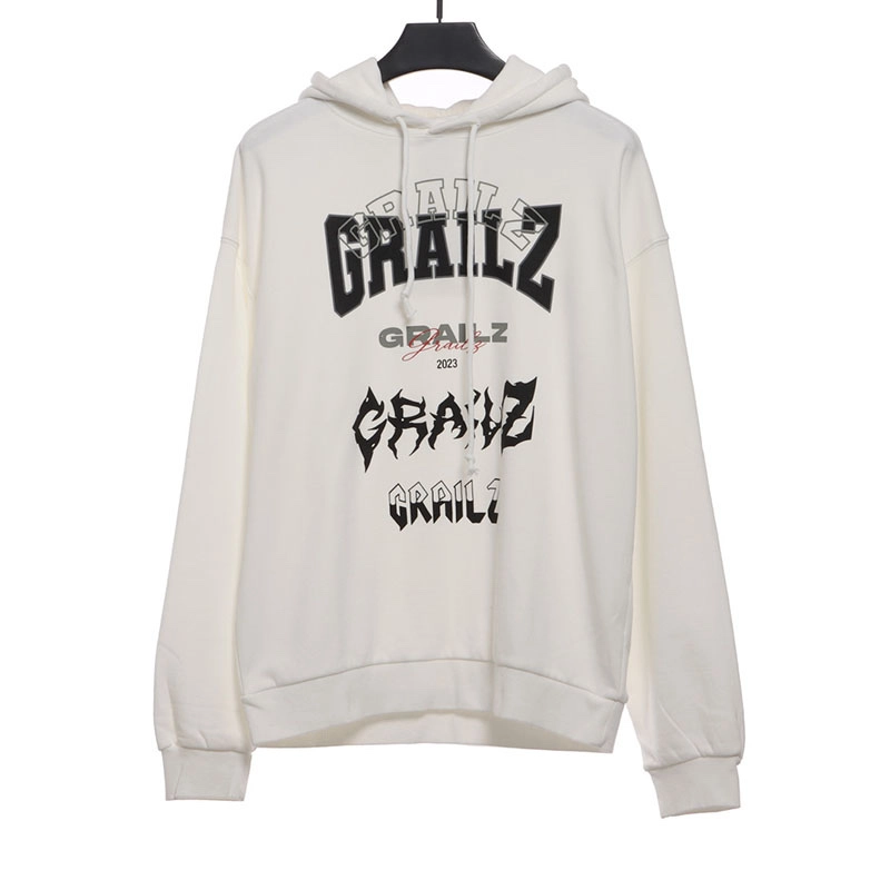 Grailz lightning letter hoodie Reps