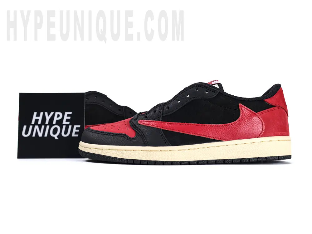 Travis Scott x Air Jordan 1 Low OG “Bred” Concept